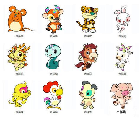 12生肖动物图片