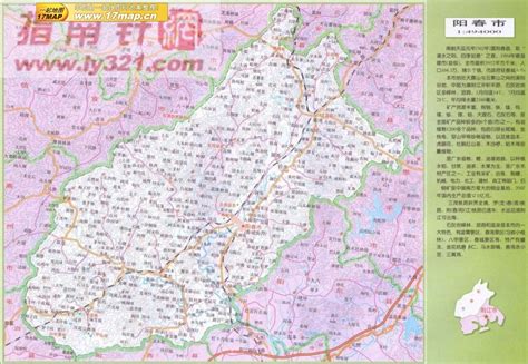 阳春市地图图片