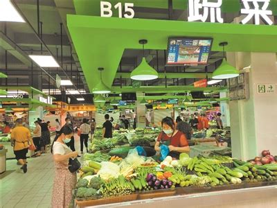 广州日报数字报-东莞首个国有超市型智慧农贸市场开业