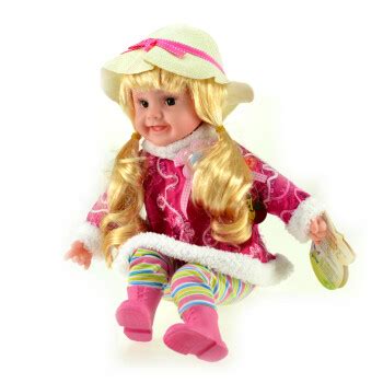 智能娃娃布娃娃玩具会说话的娃娃儿童女孩礼物 玫红色【图片 价格 品牌 报价】-京东