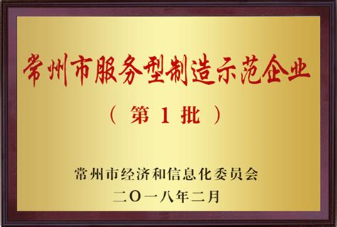 常州市服务型制造示范企业_江苏丰顺新材料科技有限公司