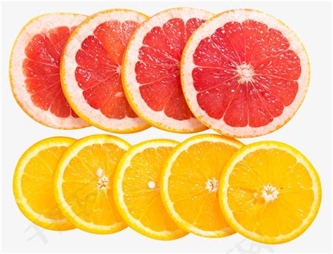 西柚橙子素材图片免费下载-千库网