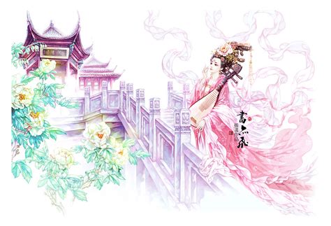 书亦飞手绘插画(古风)图片