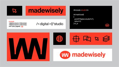 软件开发商madewisely品牌VI设计 - 设计之家