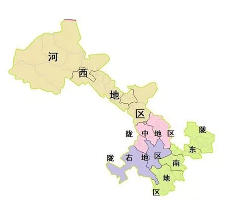 甘肃酒泉下辖的7个行政区域一览_总面积
