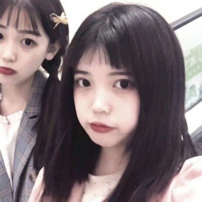 双人合照温柔女生头像
