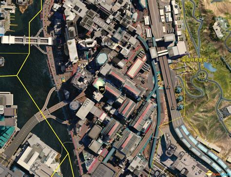 《赛博朋克2077》地图指引 重要地点收集标注地图_世界