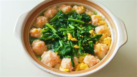 虾滑丸菠菜汤 - 虾滑丸菠菜汤做法、功效、食材 - 网上厨房