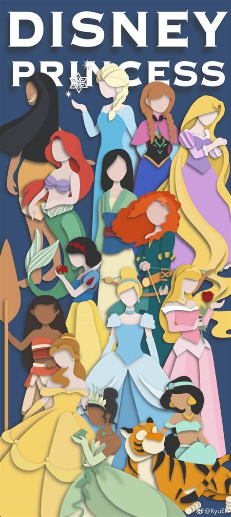 迪士尼公主系列|插画|创作习作|KyuEki - 原创作品 - 站酷 (ZCOOL)
