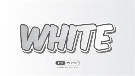 흰색 배경에 흰색 단어가 있는 흰색 텍스트의 벡터 그림. | 프리미엄 벡터