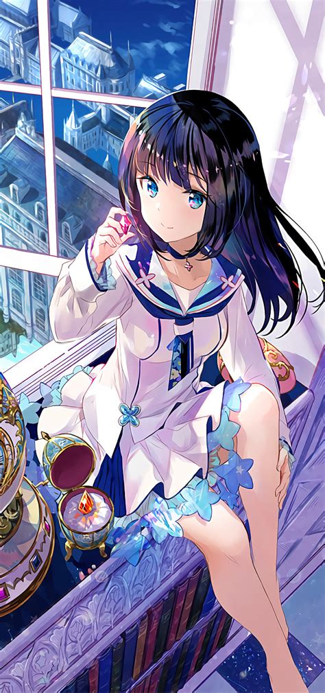 动漫美少女动态图片