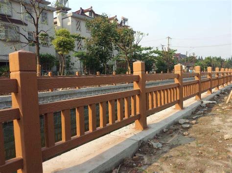 仿木护栏模具 景区仿水泥护栏 混凝土仿木栏杆模具 - 武汉市新华工艺饰品厂 - 九正建材网