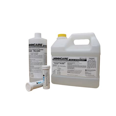 P/N 176-01-002 MINNCARE Cold Sterilant 4 x 1 US gallons