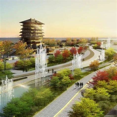 汉中天汉文化公园建筑设计方案-娱乐餐饮建筑-筑龙建筑设计论坛