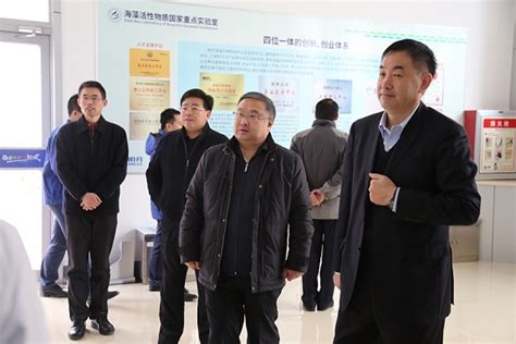青岛市人力资源和社会保障局走访看望黄海所两位院士-中国水产科学研究院