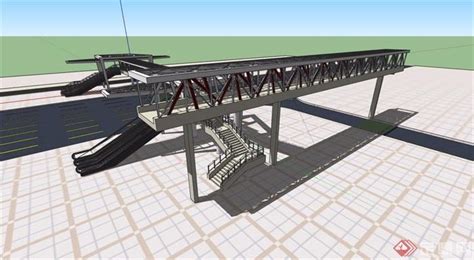 海南大学北门外人行天桥设计方案公示