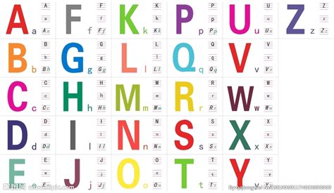 二十六个英文字母集合素材图片免费下载-千库网
