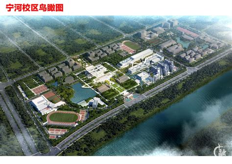 打造智慧美丽校园 宁河校区一期工程进展顺利-中国民航大学