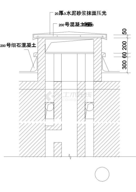 杭州市西湖区某高档私人别墅节点部分建筑设计CAD施工图_通用节点详图_土木在线