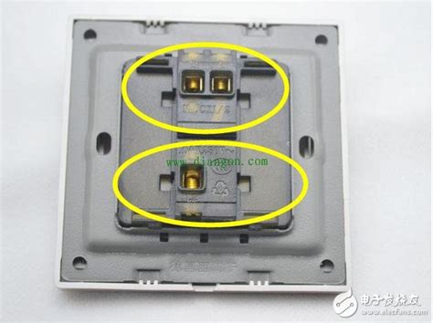 开关接线图图片