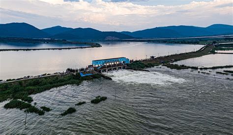 湖北阳新富河水位超过1998年极值 当地紧急开闸分洪 - 重庆日报网