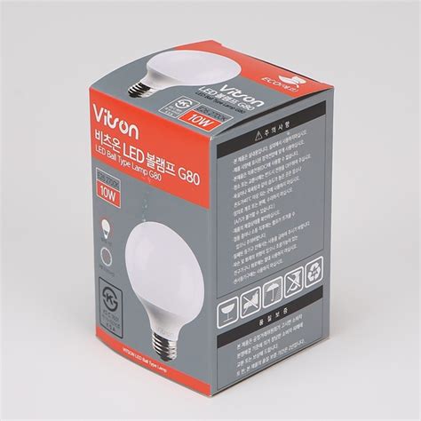 볼구 에코 G80 LED 10W 램프 (E26) (39478/39477) > LED 볼구 램프 | 조명전문샾!! 루미드를 아시나요
