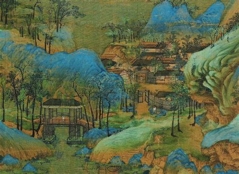 王希孟千里江山图图片