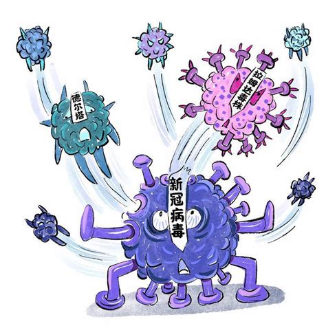 新冠病毒主要有六个变种