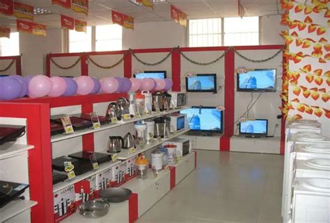 杭州海信电器专卖店装修设计效果图案例-店面展厅设计-国富装饰