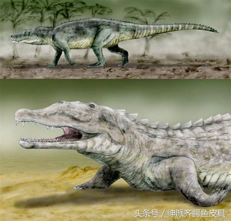 最大的史前鳄鱼,现在的鳄鱼与史前鳄鱼,史前鳄鱼_大山谷图库