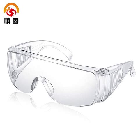防尘防风防飞溅防护眼睛透明防雾护目镜 可调镜脚防冲击防护眼镜-阿里巴巴