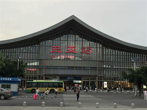 中国海南省三亚高铁站,都市风光,建筑摄影,摄影,汇图网www.huitu.com