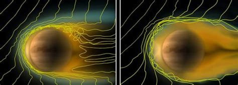 “金星快车”探测器最新观测到太阳风与金星相互作用的景象 - 神秘的地球 科学|自然|地理|探索