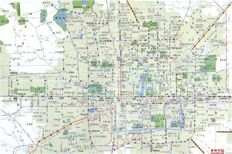 北京地图高清全图_北京地图全图交通线路 - 随意云