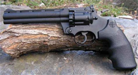 Crosman 3576 Semi-Auto Pellet Revolver - Great Personal Secuirty Addition