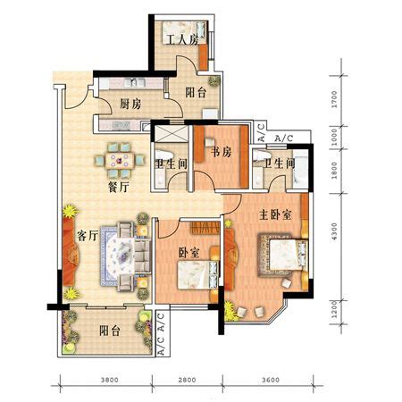 120平方房子设计图观赏大全 – 设计本装修效果图