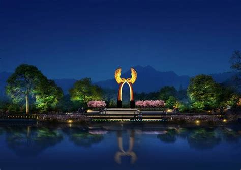 西昌月亮湖湿地公园-工程案例-广东先朗照明有限公司