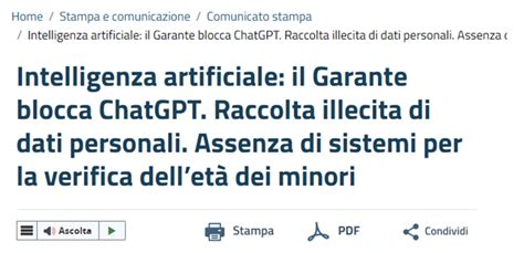 意大利隐私监管机构下令禁止使用ChatGPT，直到尊重隐私法规为止 - 智源社区