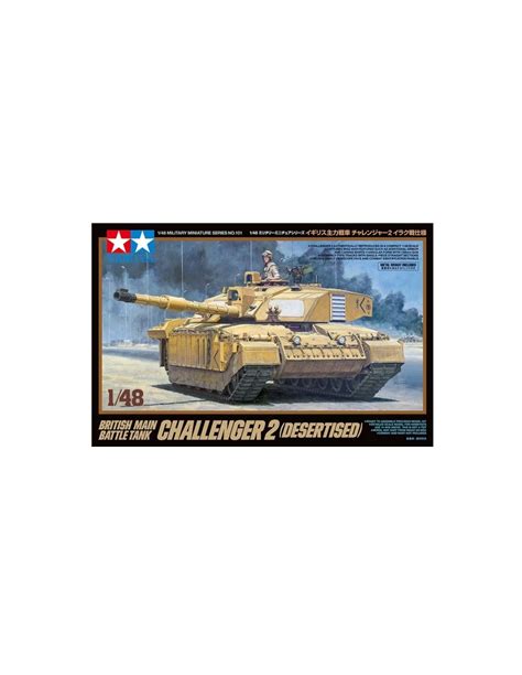1/48 Model czołgu do sklejania Challenger 2 | Tamiya 32601