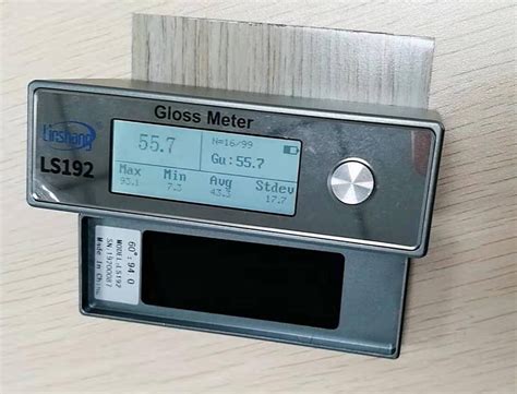 金属光泽和金属光泽度测量仪