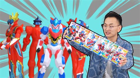 全新英雄 龙战士星源六种的形态玩具开箱_腾讯视频