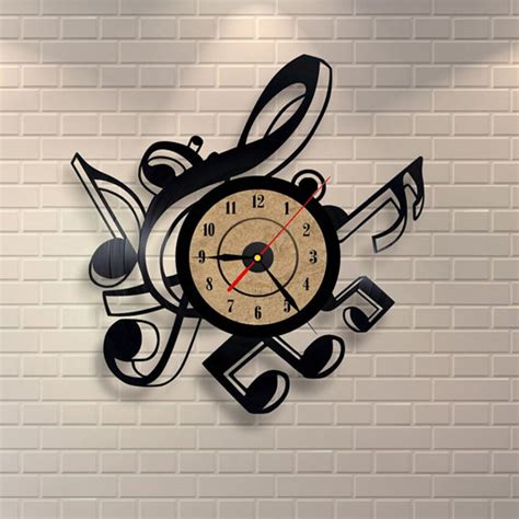 定制欧美时尚黑胶唱片墙壁挂钟创意挂钟时钟客厅书房装饰黑胶时钟-阿里巴巴