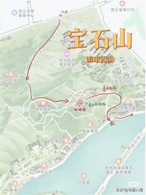 西湖旅游攻略（杭州西湖轻松一日游攻略 附路线图） | 红五百科