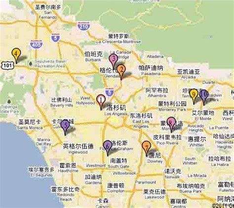 洛杉矶华人居住的城市全介绍-房天下美国房产网
