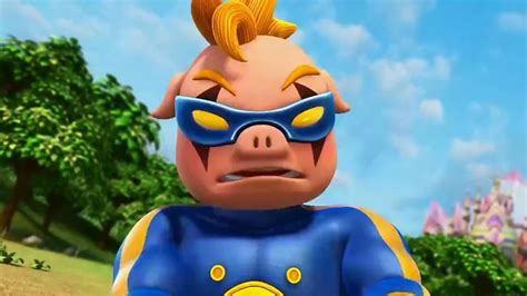 猪猪侠：猪猪侠和超人强比赛，带孩子玩，超人强成体育老师