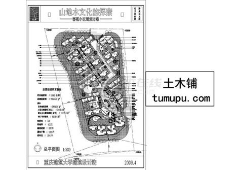 石家庄某新建小区95-144平米左右的平面户型设计CAD图纸_住宅小区_土木在线