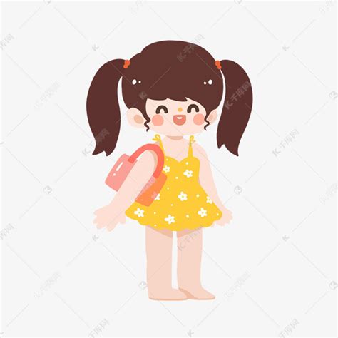 泳衣甜美女生头像动漫版