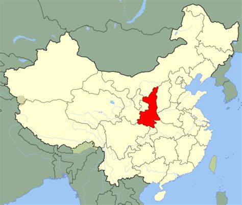 中国地图西安图片