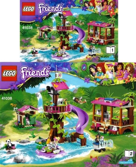 LEGO FRIENDS 41038 Dżungla Baza Ratownicza - Pan Zabawka