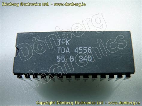 Semiconductor: TDA4556 (TDA 4556) - TV PAL/SECAM/NTSC DECODER